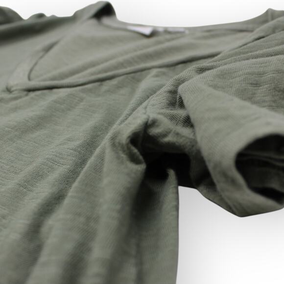 GAP KneeLength Sage Slub Dress CoverUp Medium • Marl Cardigan Large - Picture 15 of 15